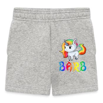 Einhorn Barb - Short Bébé - gris chiné - Devant