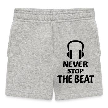 DJ - Baby Shorts - heather grey - Front