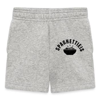 Spagetti Eis - Baby Shorts - Grau meliert - Vorne
