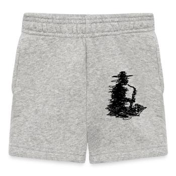 Jazz - Baby Shorts - Grau meliert - Vorne