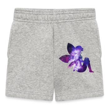 Fairy Galaxy - Baby Shorts - heather grey - Front