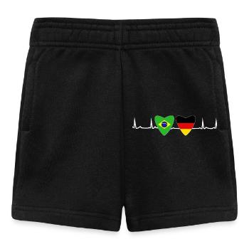 Brazil-German Flag Germany Gift - Baby Shorts - black - Front