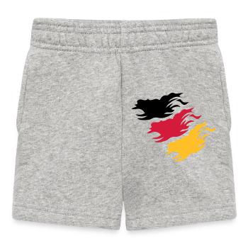Conception Allemagne - Short Bébé - gris chiné - Devant