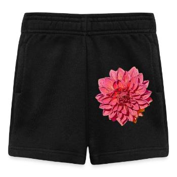 Great Dahlia - Baby Shorts - black - Front