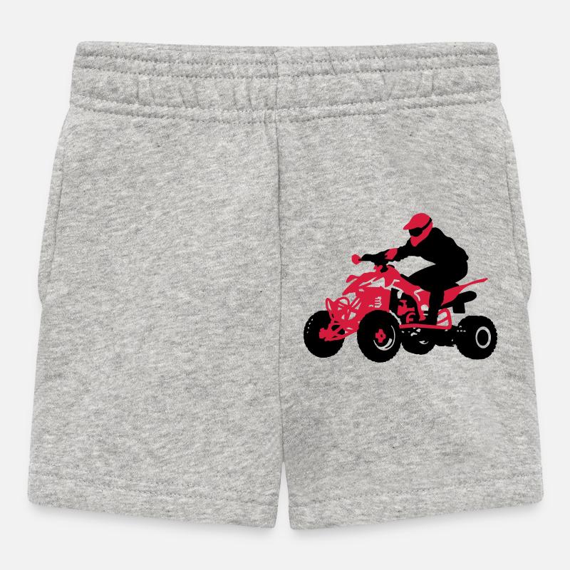 Quad - Baby Shorts - Grau meliert