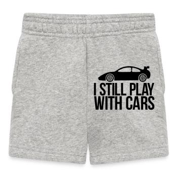 auto - Baby Shorts - Grau meliert - Vorne