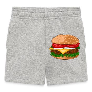 Hamburger - Baby Shorts - Grau meliert - Vorne