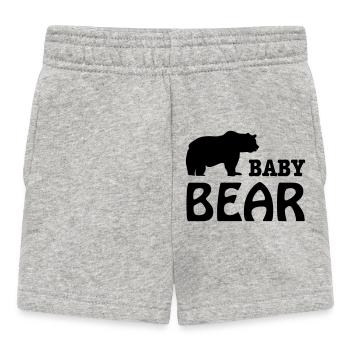 baby bear - Short Bébé - gris chiné - Devant