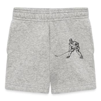 Hockey - Baby Shorts - Grau meliert - Vorne