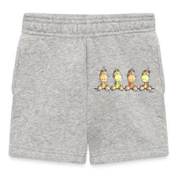 Das Pferde Team - Baby Shorts - Grau meliert - Vorne