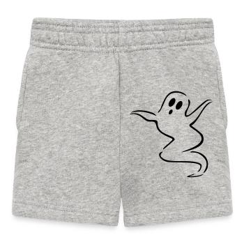 fantôme - Short Bébé - gris chiné - Devant