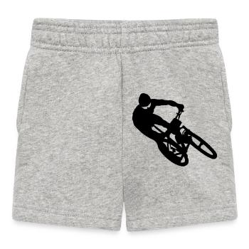 Bike - Baby Shorts - Grau meliert - Vorne