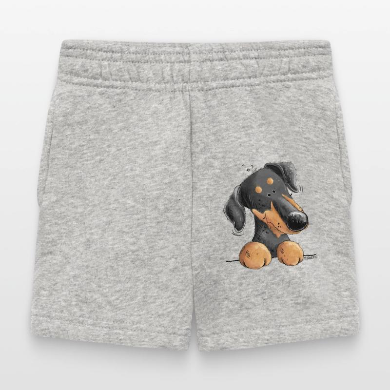 Lustiger Dobermann Oder Pinscher I Hund Comic Baby Shorts