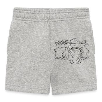photographer - Baby Shorts - heather grey - Front