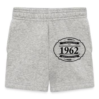 Toutes les pièces d’origine de 1962 - Short Bébé - gris chiné - Devant