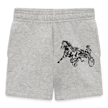 course - Short Bébé - gris chiné - Devant