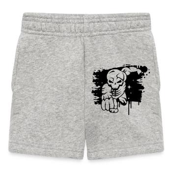 A dead superhero graffiti - Baby Shorts - heather grey - Front