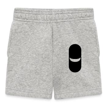 Pill - Icon - Baby Shorts - Grau meliert - Vorne