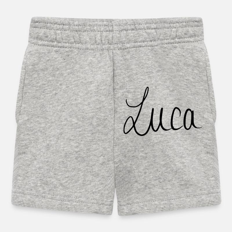 Luca - Baby Shorts - heather grey