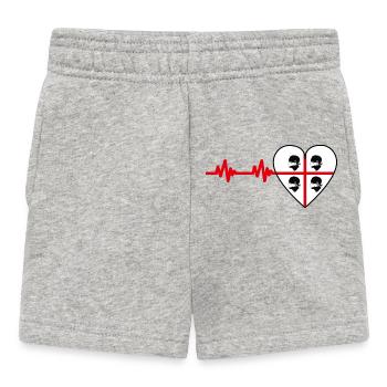 4 Mori Maskierte Puls - Baby Shorts - Grau meliert - Vorne