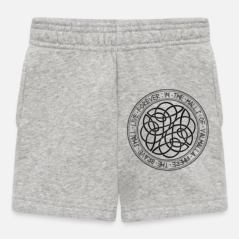viking - Baby Shorts - heather grey