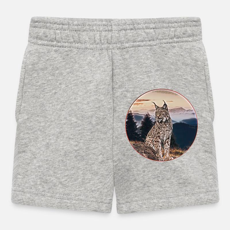 Lynx Nature Freedom Wildcat - Short Bébé - gris chiné