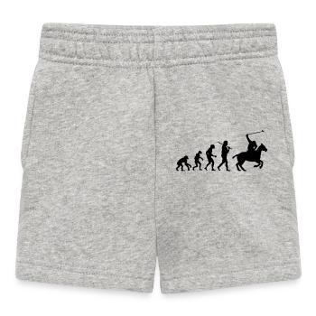 Evolution Polo - Short Bébé - gris chiné - Devant