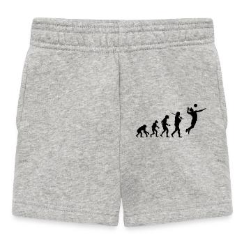 Evolution Volleyball - Short Bébé - gris chiné - Devant