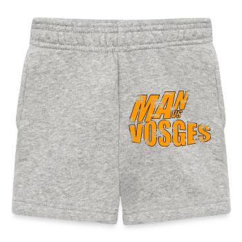 Man vs Vosges sauvage - Short Bébé - gris chiné - Devant
