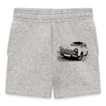  P 601 S - Short Bébé - gris chiné - Devant