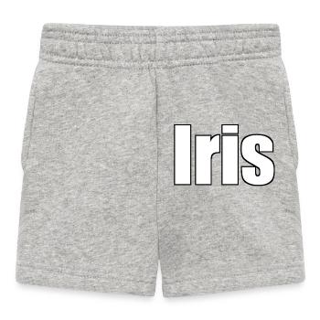 Iris - Baby Shorts - Grau meliert - Vorne