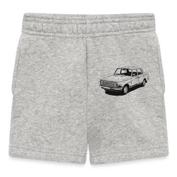 Wartburg P 353 | Silhouette - Baby Shorts - Grau meliert - Vorne