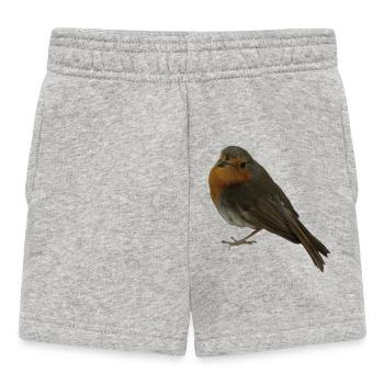 Robin - Baby Shorts - heather grey - Front