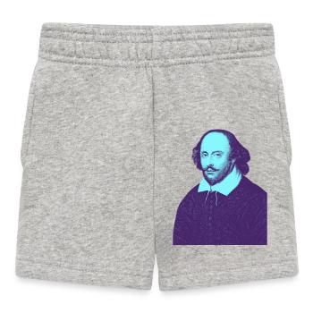 William Shakespeare - My Theatre - Baby Shorts - heather grey - Front