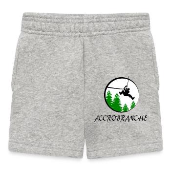 Baumklettern - Baby Shorts - Grau meliert - Vorne