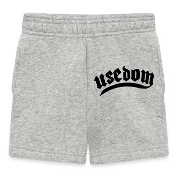 Island of Usedom Shirt - Baby Shorts - heather grey - Front