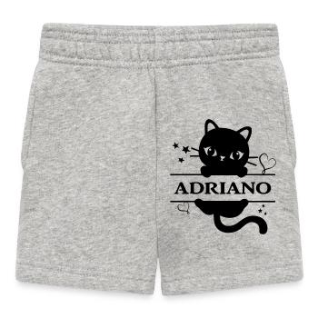 Adriano t-shirt birthday valentine's day t-shirt - Baby Shorts - heather grey - Front