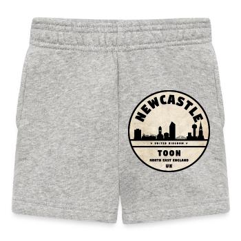 Newcastle Skyline Seal UK Toon - Short Bébé - gris chiné - Devant
