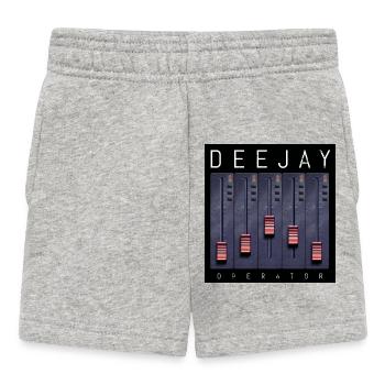 Conception du Fader de l’opérateur Deejay - Short Bébé - gris chiné - Devant