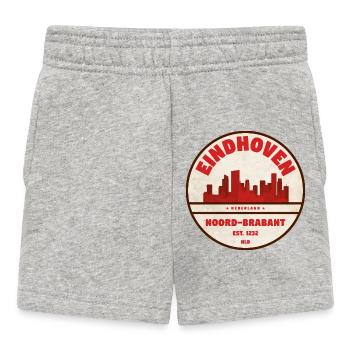 Eindhoven Skyline Badge NL - Baby Shorts - Grau meliert - Vorne