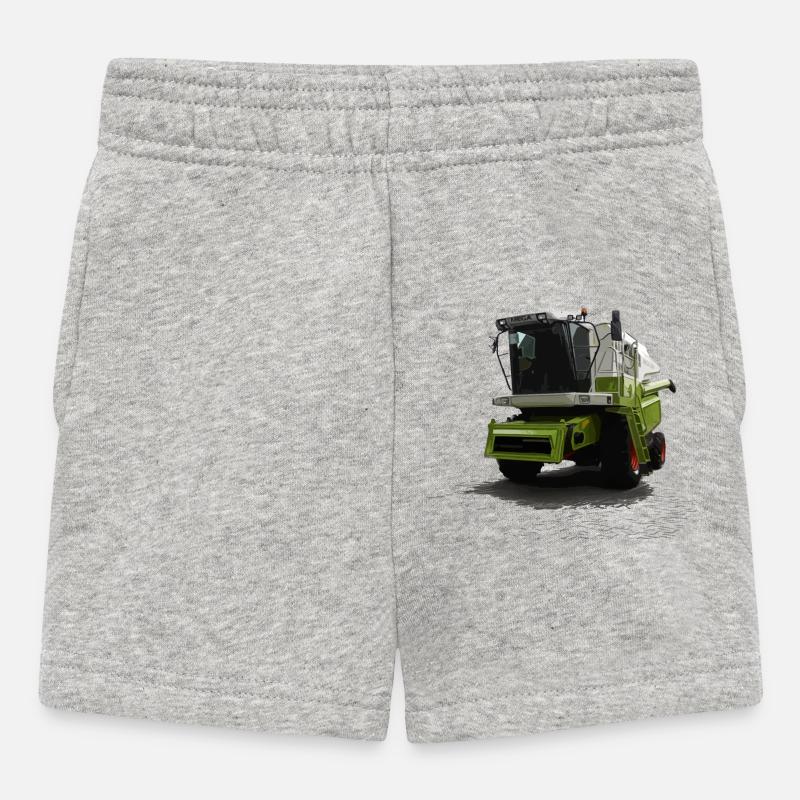 Moissonneuse-batteuse Mega 360 - Short Bébé - gris chiné