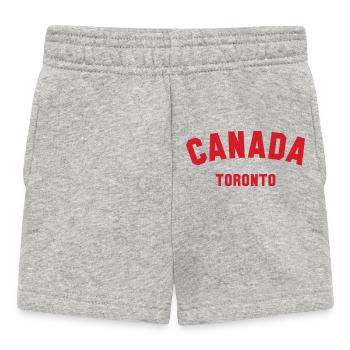 TORONTO, Canada Kanada - Baby Shorts - Grau meliert - Vorne