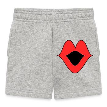 HUMOR. QUOTATION. MESSAGE. RETIREMENT. ANNIVERSARY. - Baby Shorts - heather grey - Front