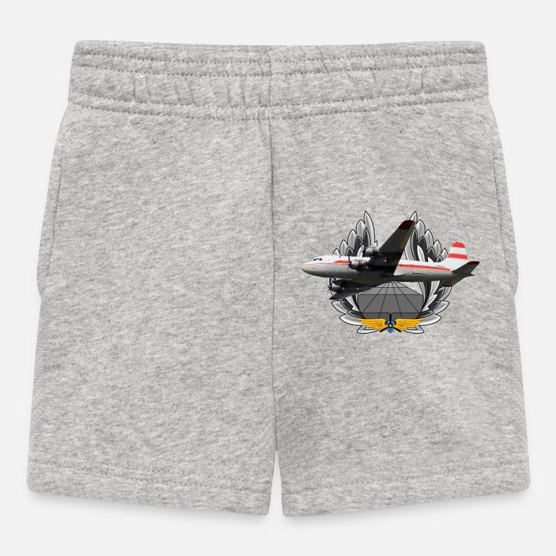 DC-4 - Baby Shorts - Grau meliert