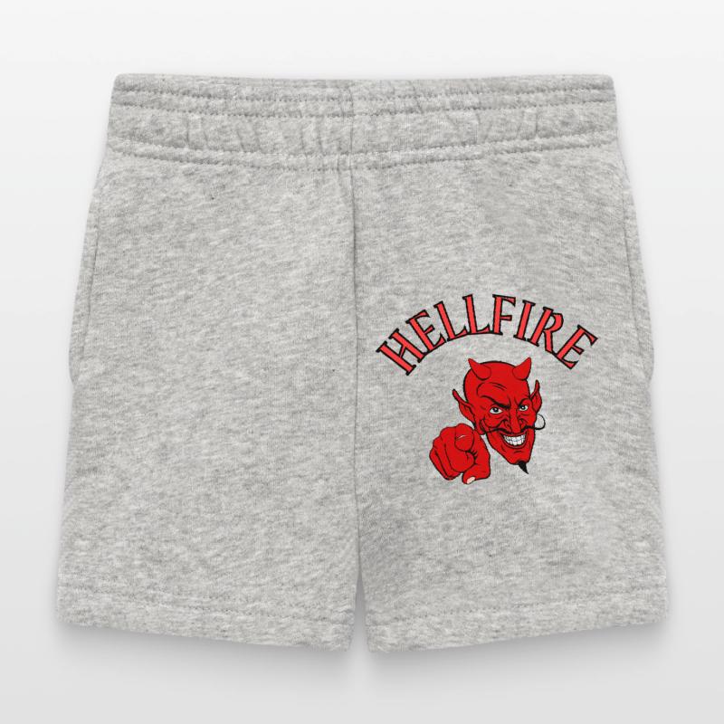 Devil, Satan, Devil, Hellfire Baby Shorts