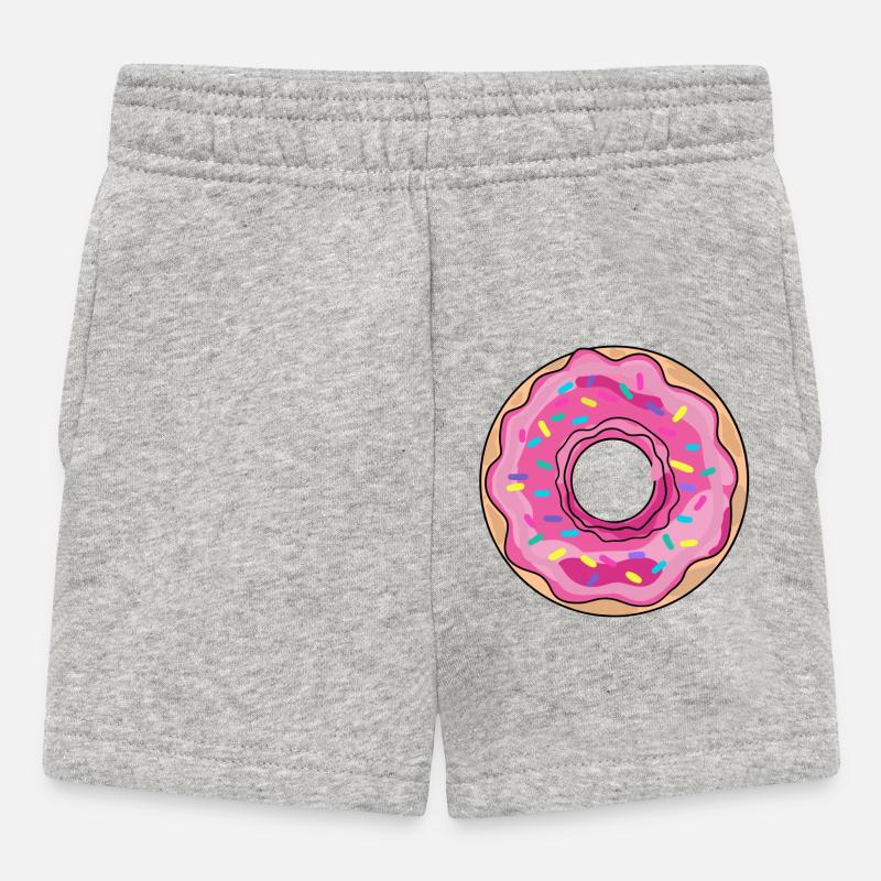 Donut - Baby Shorts - Grau meliert