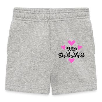 Tanzen Tanz Tanzkurs Rhythmus - Baby Shorts - Grau meliert - Vorne