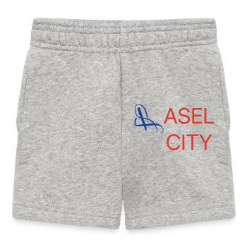 Basel Baby Gift - Baby Shorts - heather grey - Front