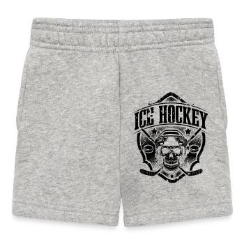 Eishockey Hockey sur glace - Short Bébé - gris chiné - Devant