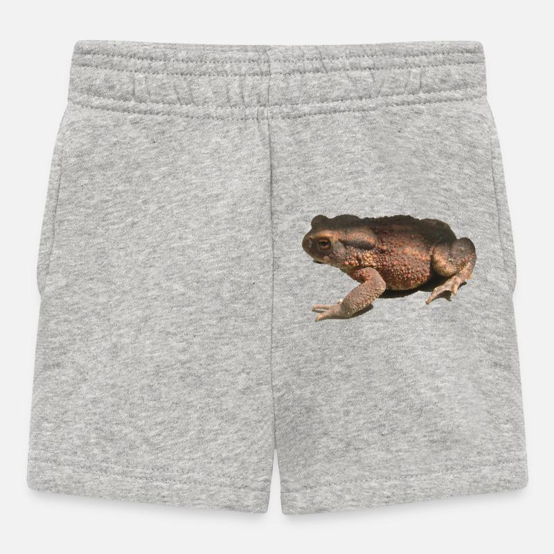 crapaud - Short Bébé - gris chiné